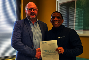 fltr: Juan Enslin (Managing Director Leschaco (PTY) LTD., South Africa), Denvor Booysen (Customs Manager Leschaco (PTY) LTD., South Africa